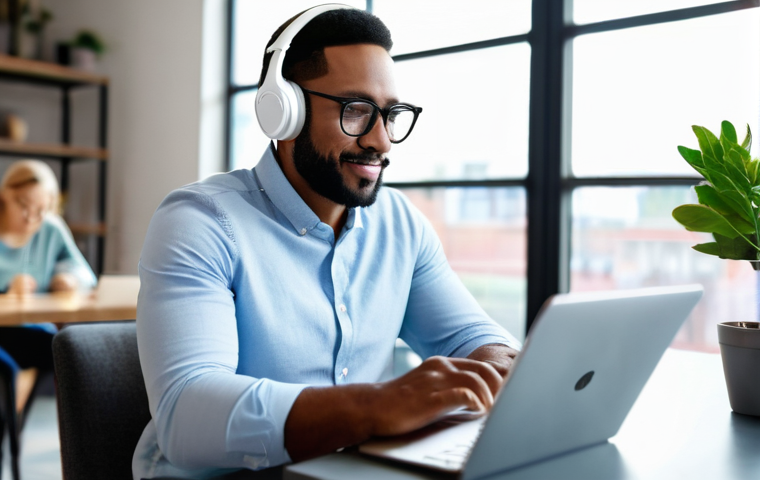 자치행정사 자격증 온라인 강의 - **Digital Transformation in Administrative Management:** A vibrant and clean office environment show...