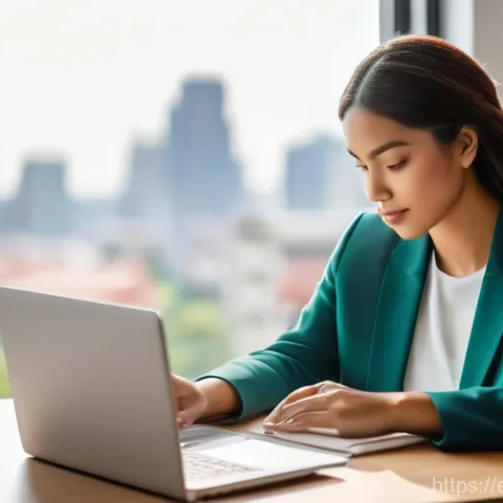 자치행정사 경력서 작성법 - **Prompt:** A diverse professional individual (gender-neutral, 30s-40s, dressed in smart business ca...